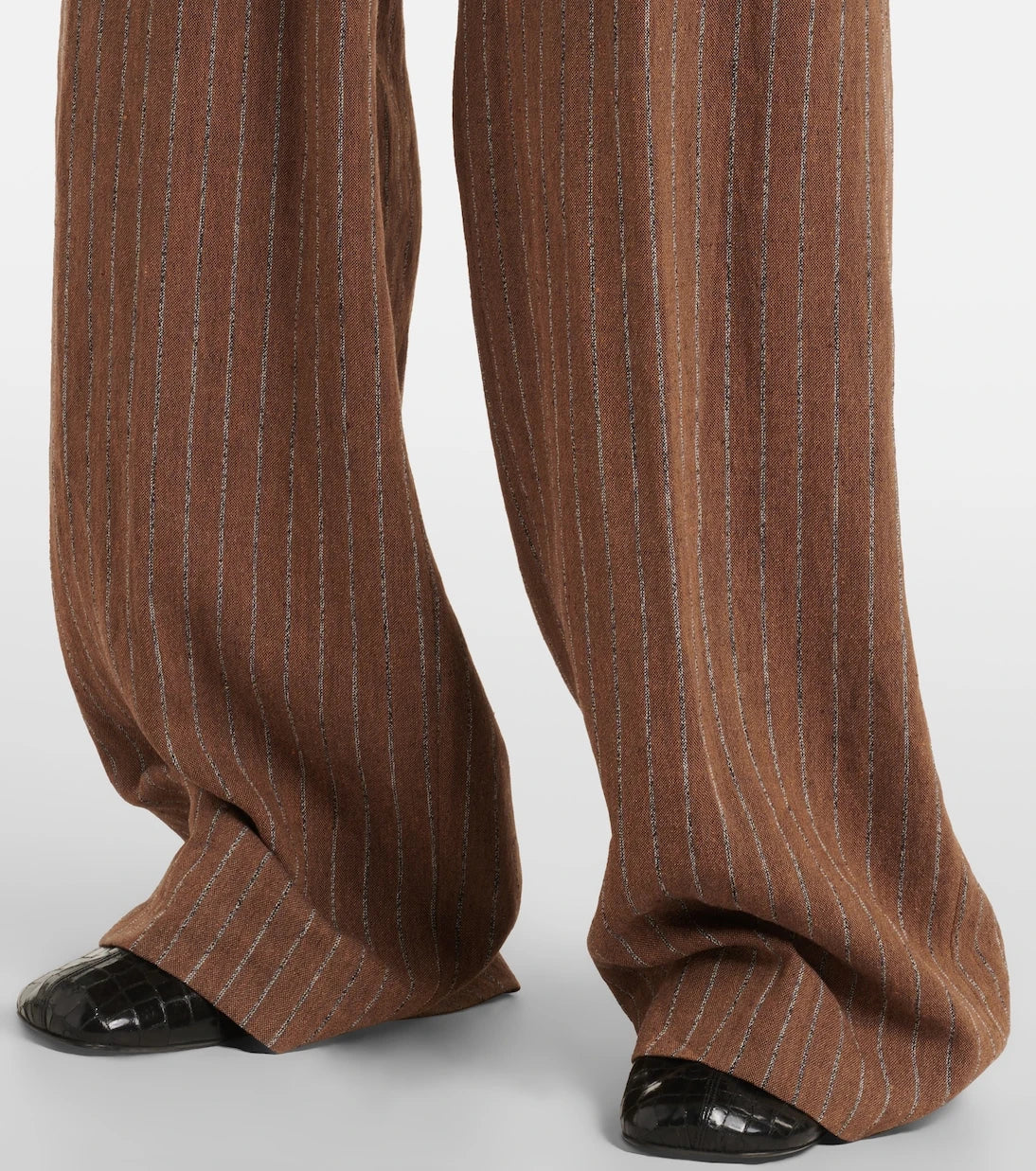 Dries Van Noten - Linen-blend wide-leg pants