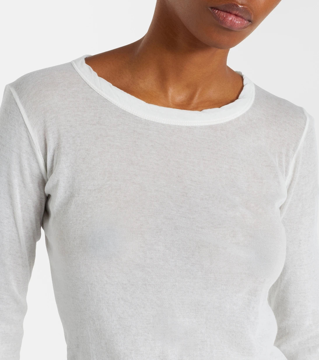 Rick Owens - Cotton jersey top