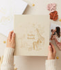 Blush and Gold Safari Baby Memory Book