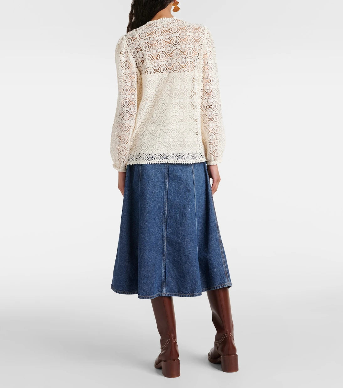 Frame - Cotton lace blouse
