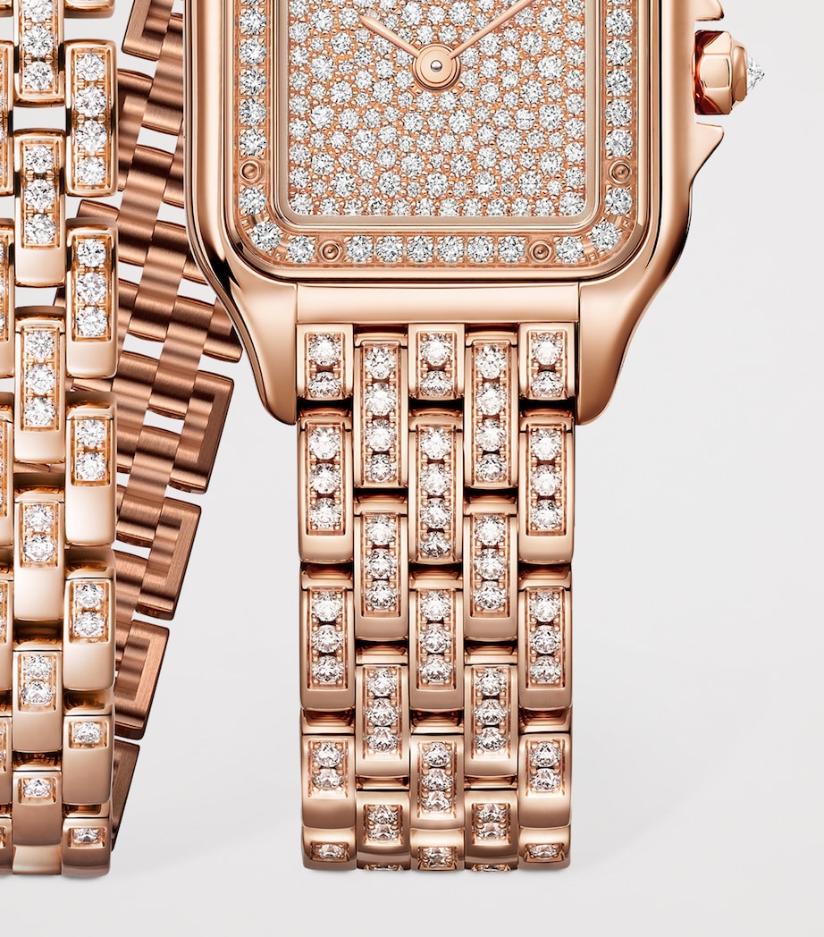 Rose Gold and Diamond Panthère de Cartier Watch 22mm