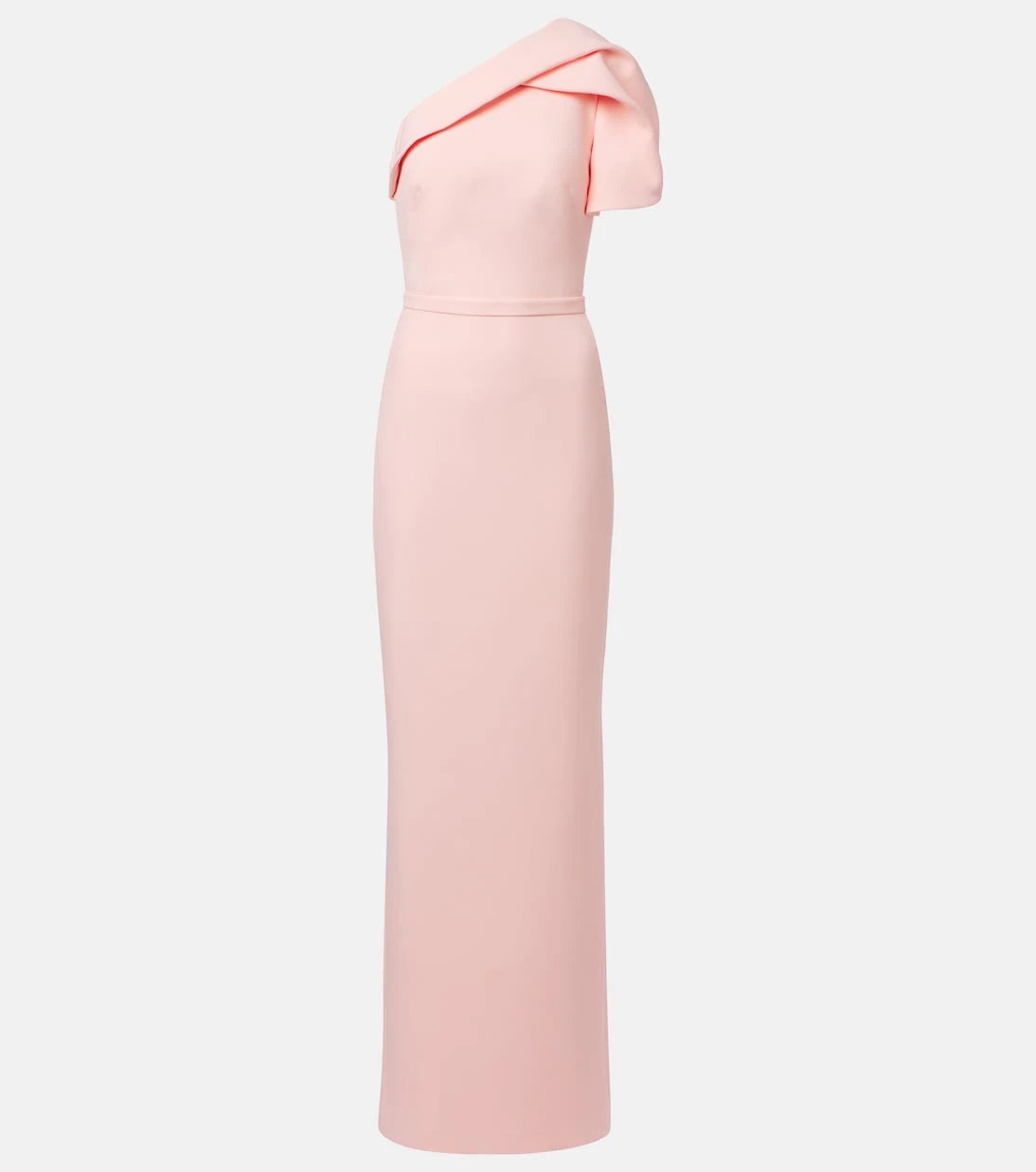 Safiyaa - One-shoulder crêpe gown