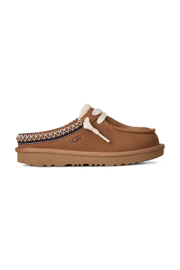 Детски велурени чехли UGG TASMAN MULE
