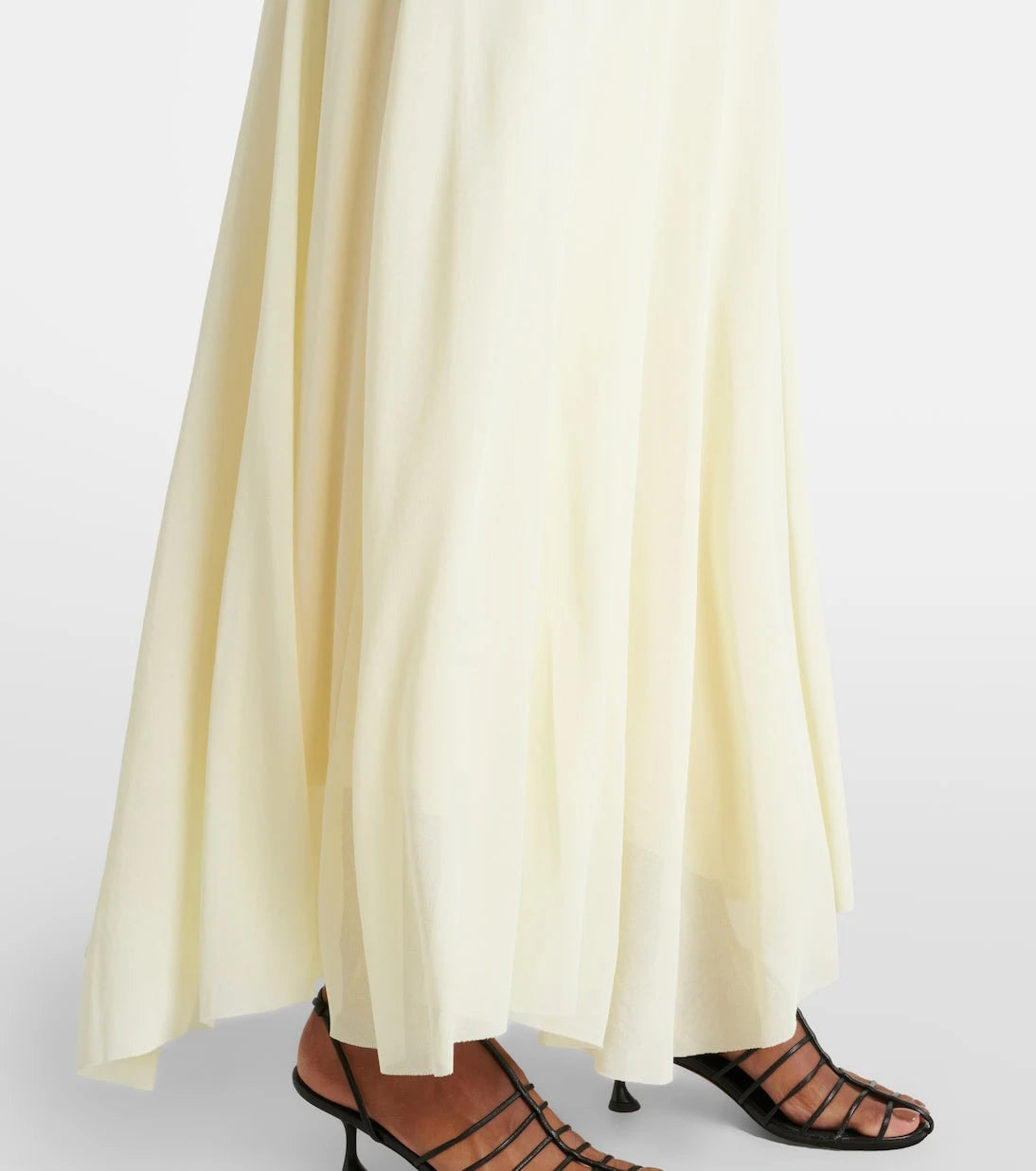 Proenza Schouler - Tamara draped crêpe jersey maxi dress