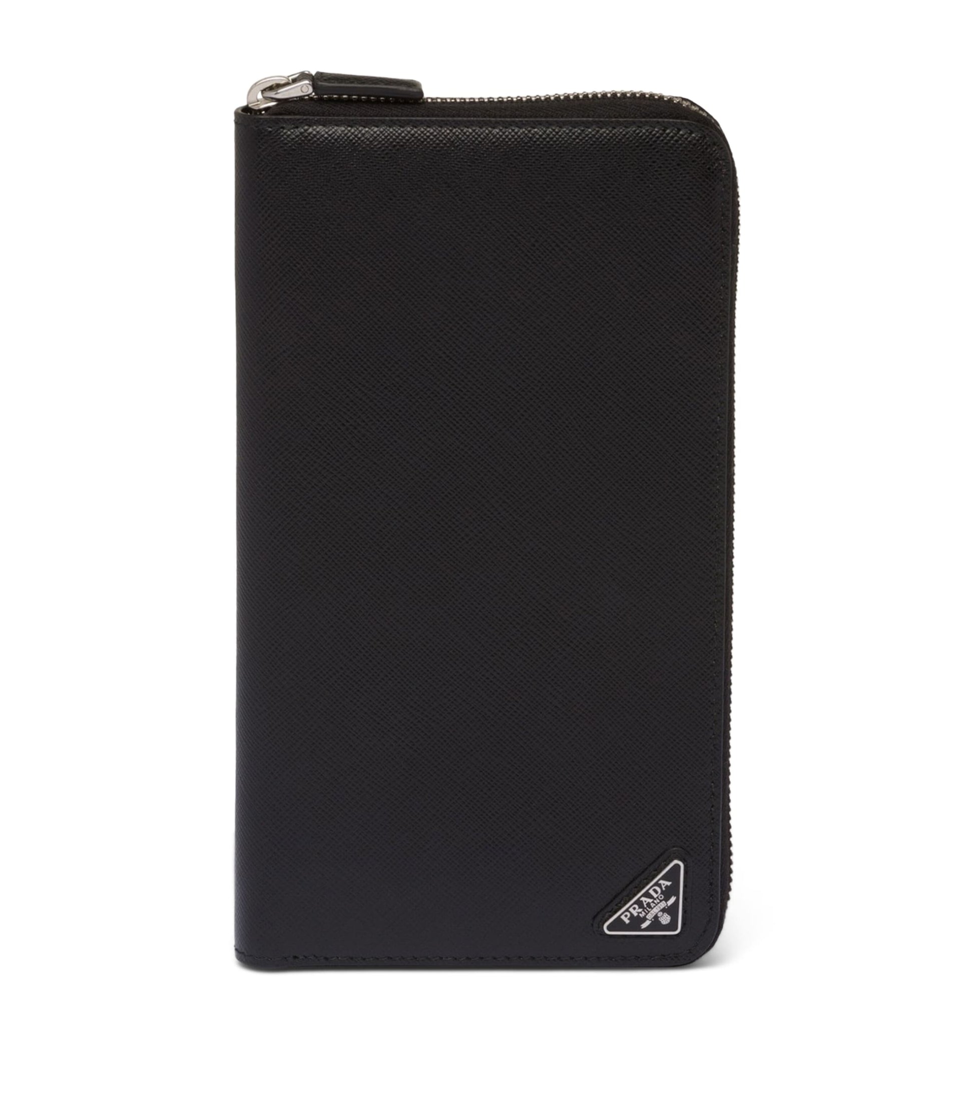 Saffiano Leather Zip-Around Wallet