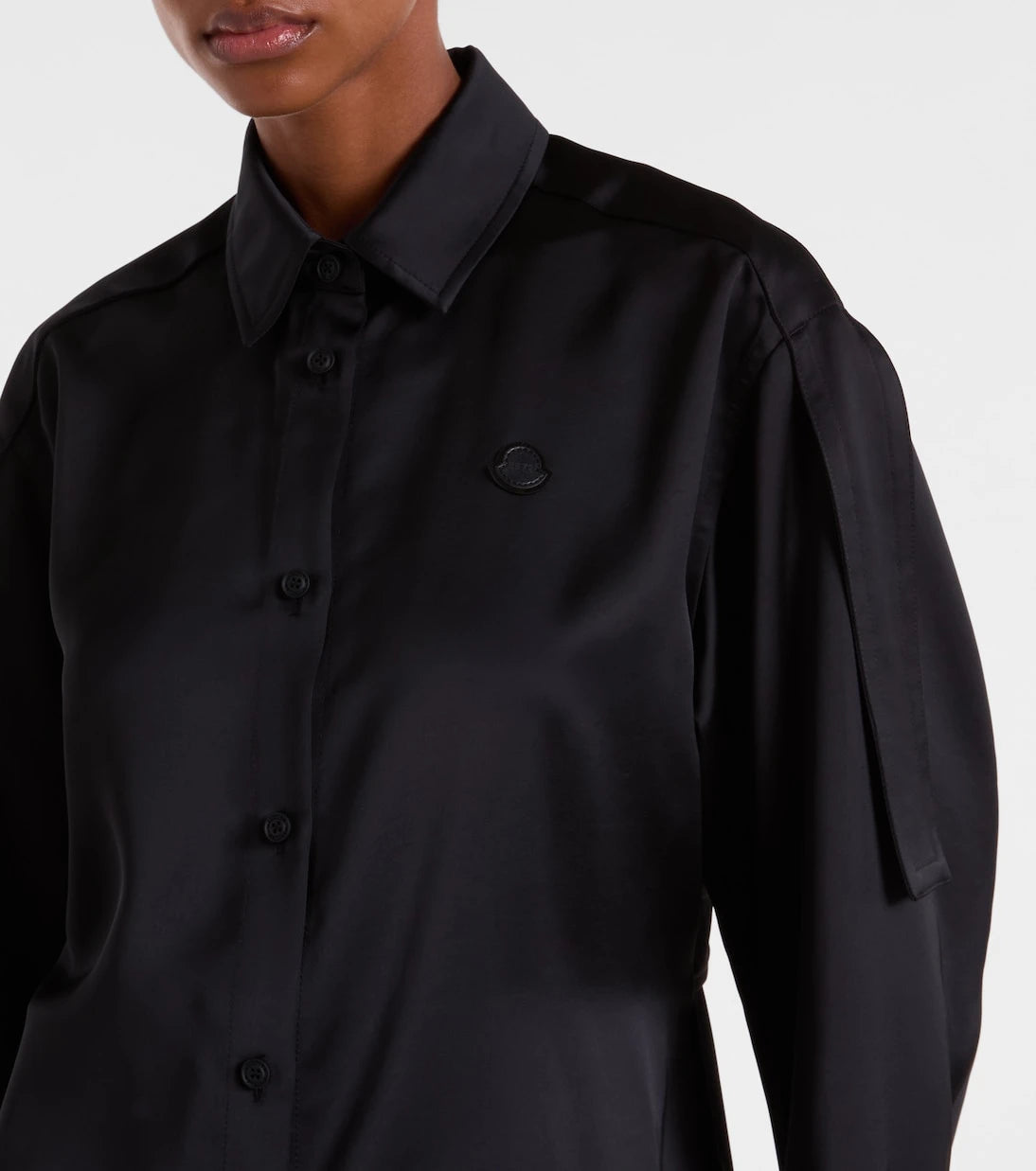 Moncler Genius - x EE72 by Edward Enninful satin shirt