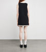FRAME Wool-Blend The Mixed Mini Dress