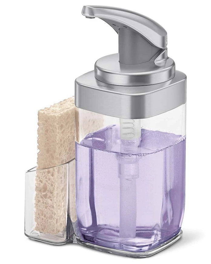Sünger hazneli sıvı dispenseri Simplehuman