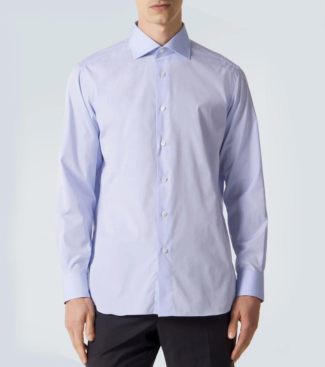 Brioni - قميص أكسفورد قطن ويليام