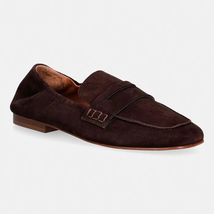 Jonak kadın süet mokasen DOMINIQUE VELOURS Marron
