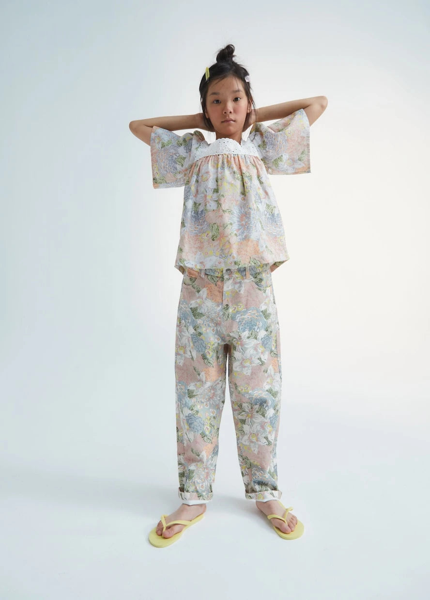 The New Society - Irvine floral jeans