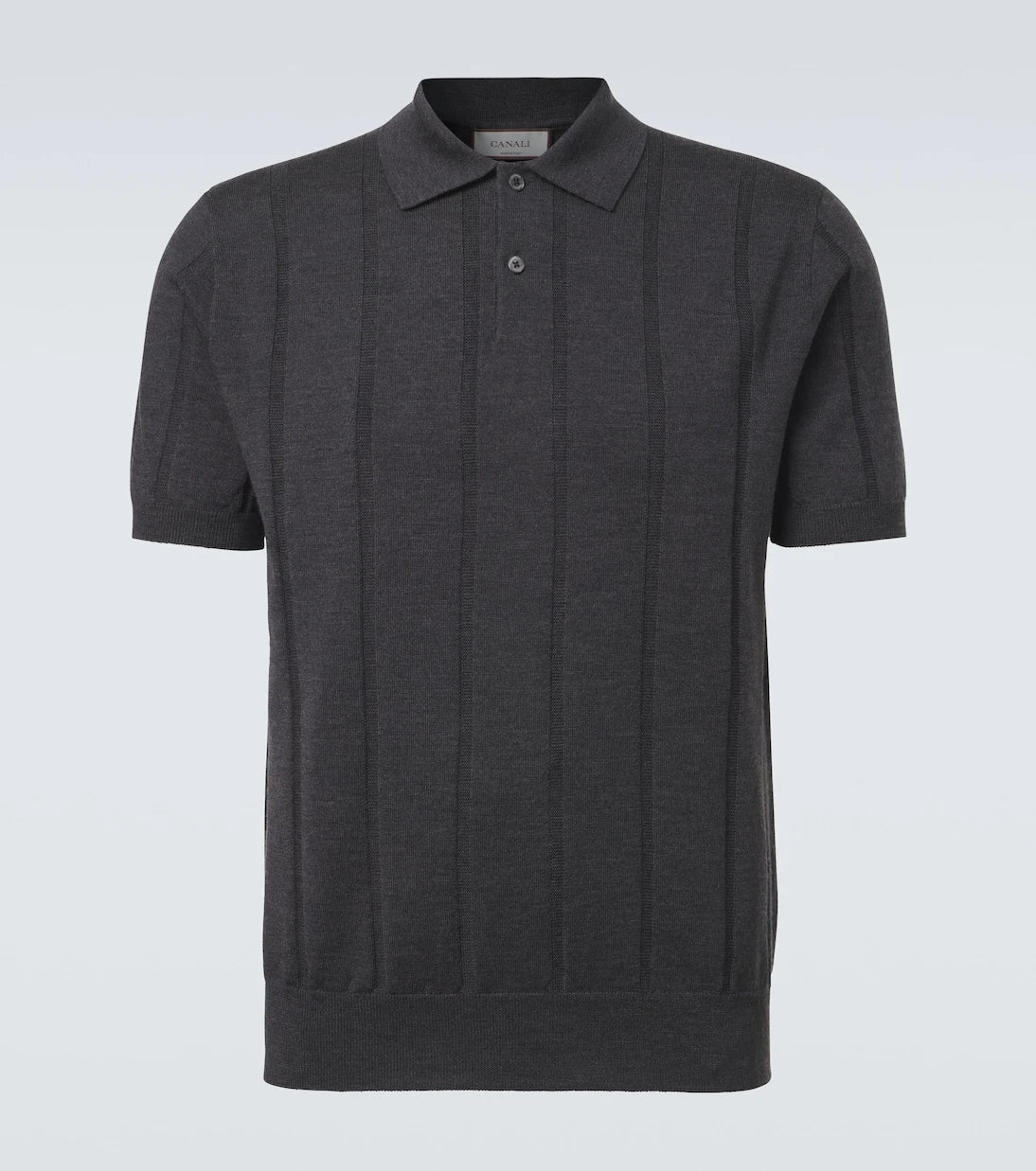 Canali - Virgin wool polo sweater