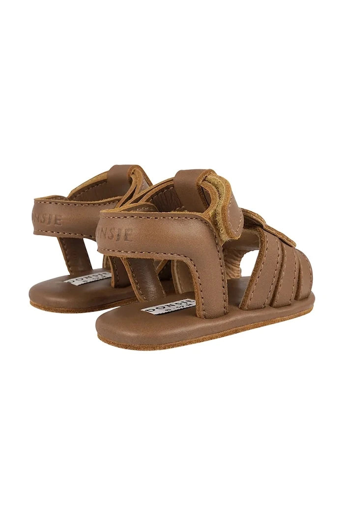Donsje Diedan Bear Bebek Deri Sandalet
