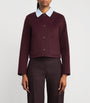 Claudie Pierlot Brown Wool Collared Jacket