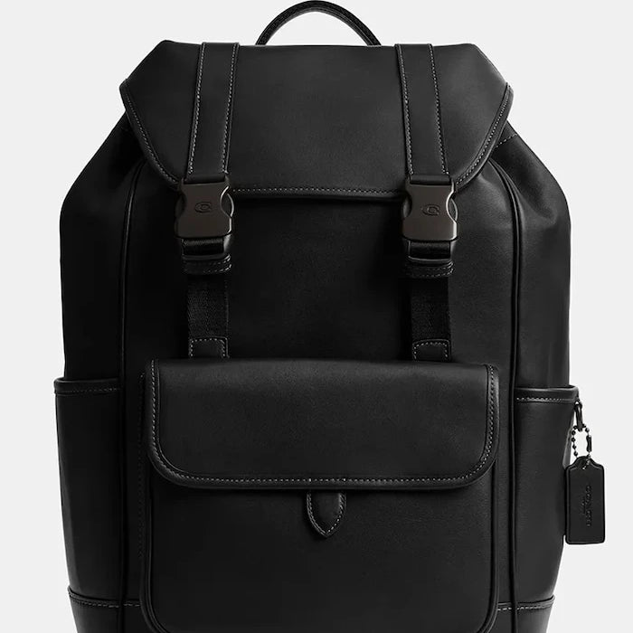 Кожена раница Coach League Flap Backpack
