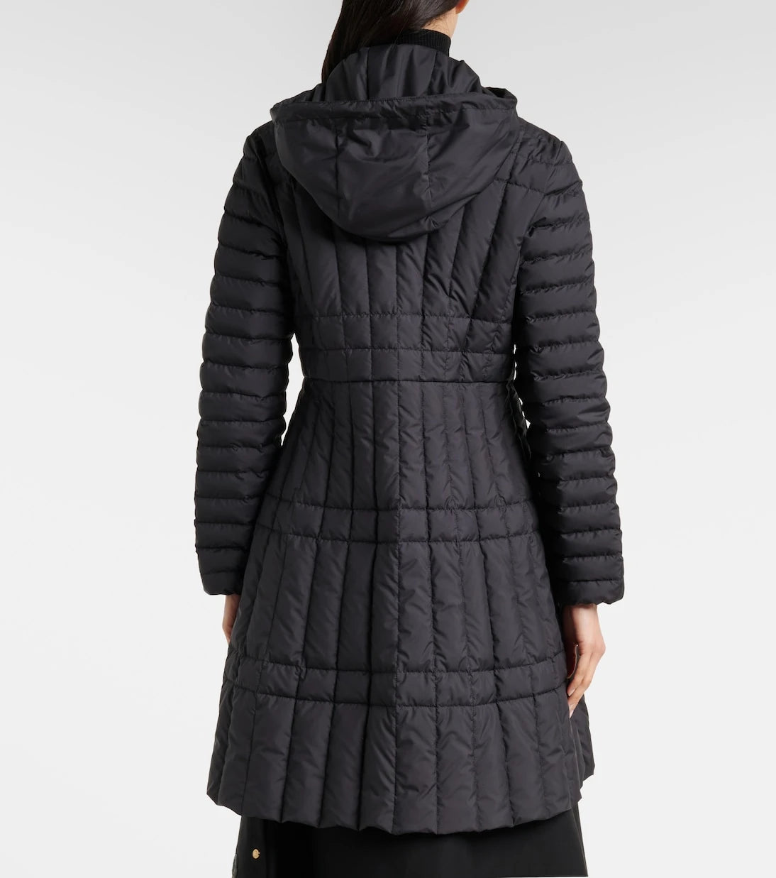 Moncler - Menthelong quilted down coat