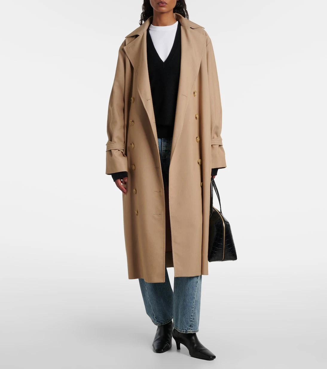 Toteme - Signature cotton-blend trench coat