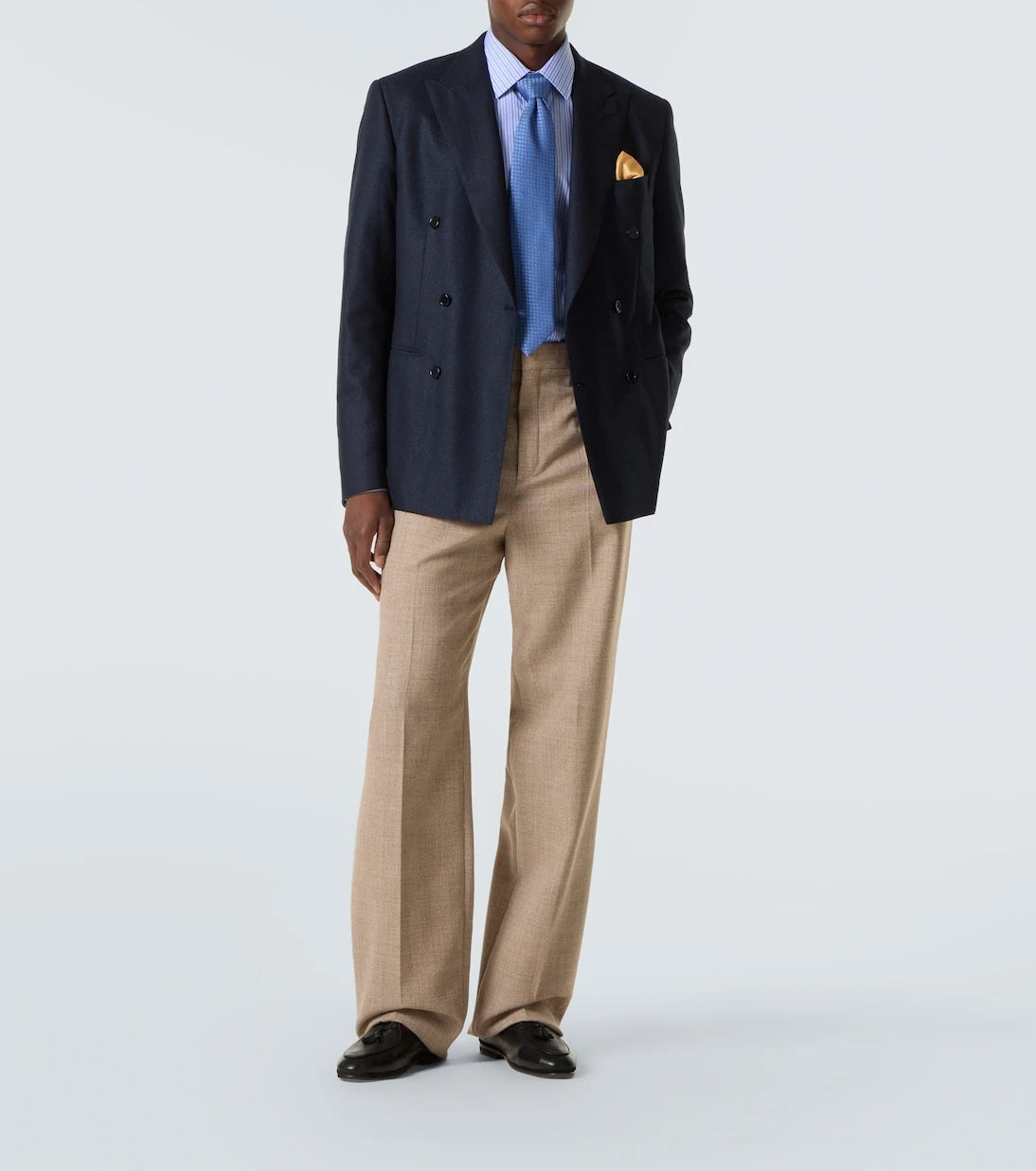 Charvet - Striped cotton poplin shirt