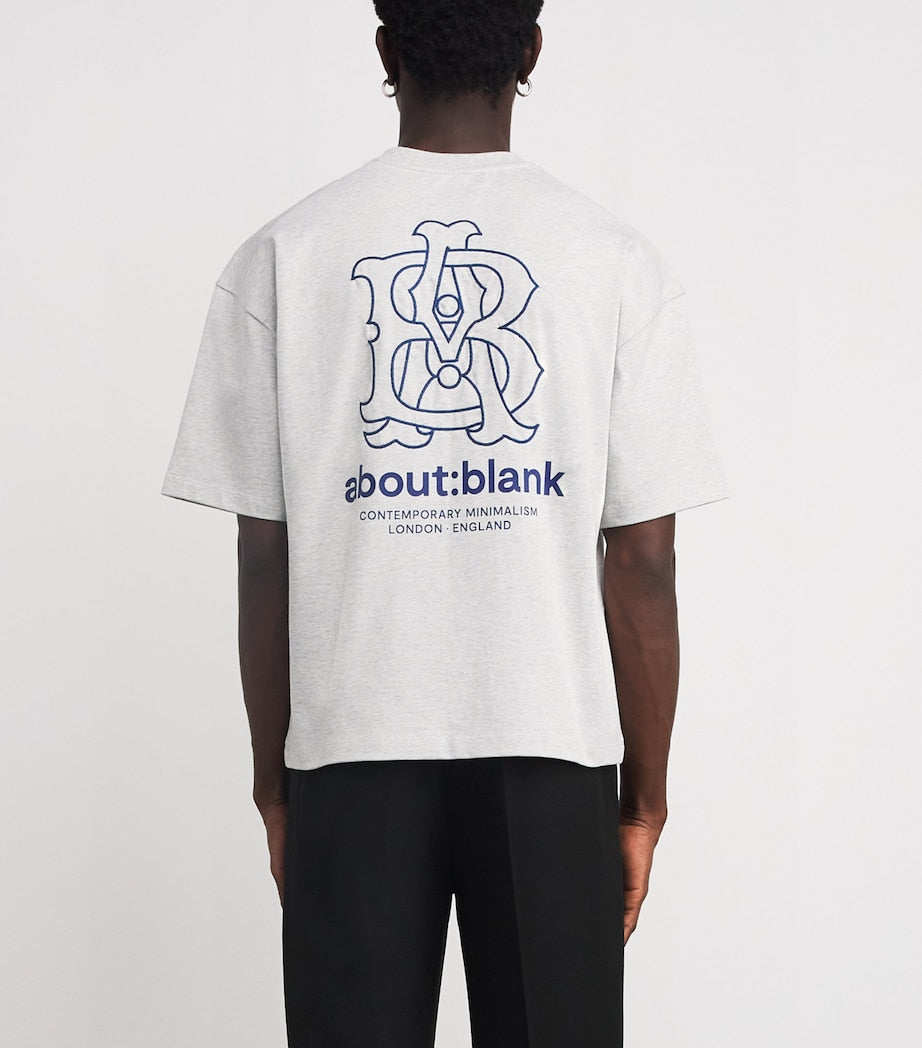 Cotton Back Emblem T-Shirt