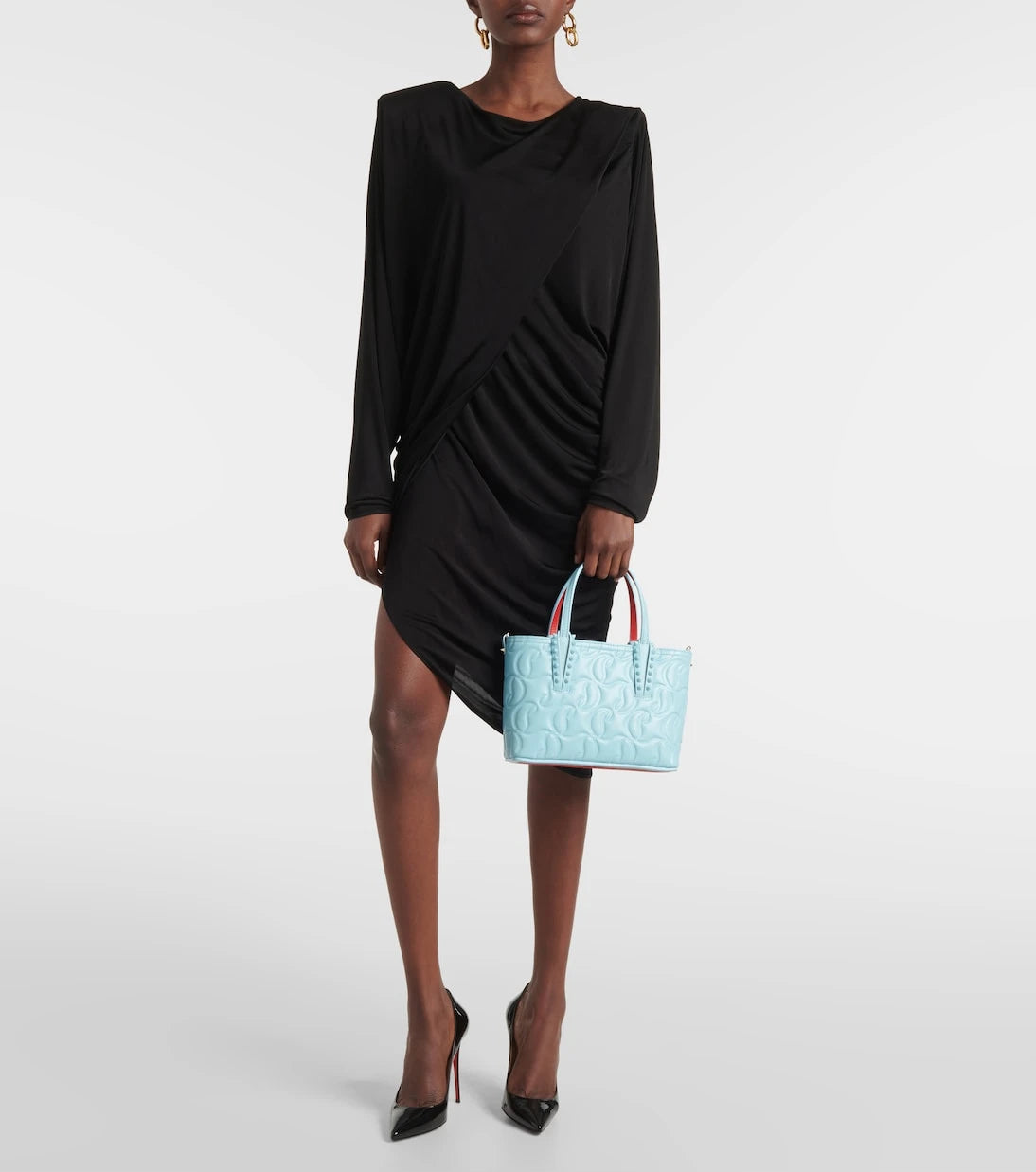 Christian Louboutin - Cabata Mini leather tote bag