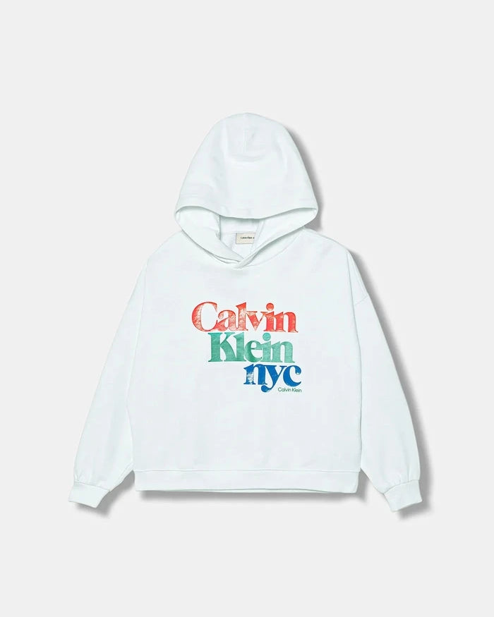 Детски памучен суичър Calvin Klein Jeans