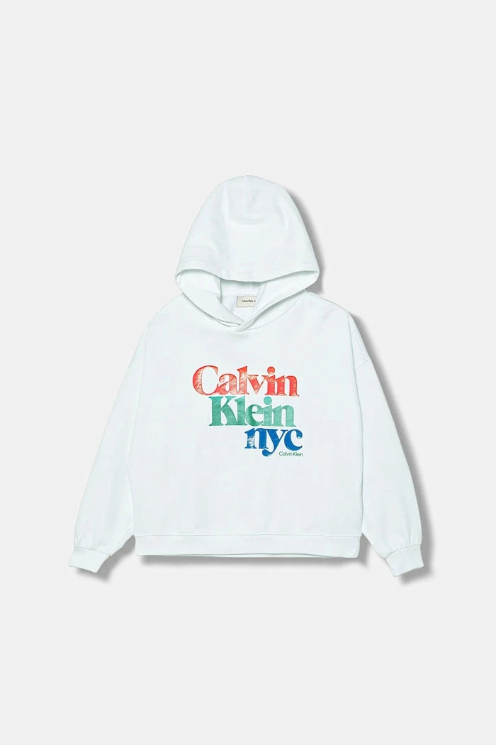 Calvin Klein Jeans Çocuk Pamuklu Sweatshirt