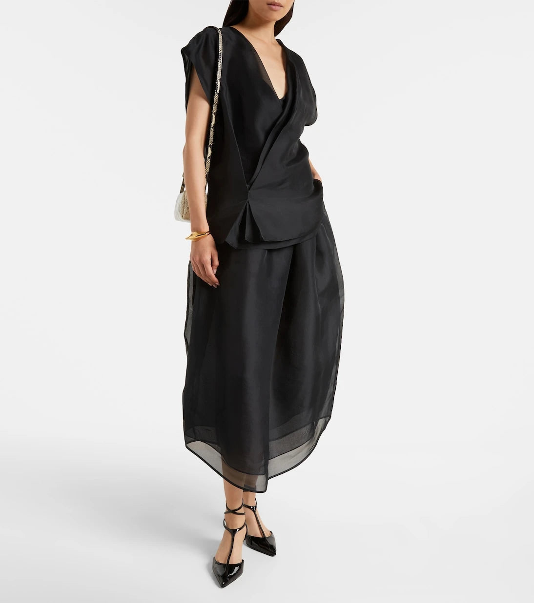Khaite - Mia patent leather pumps