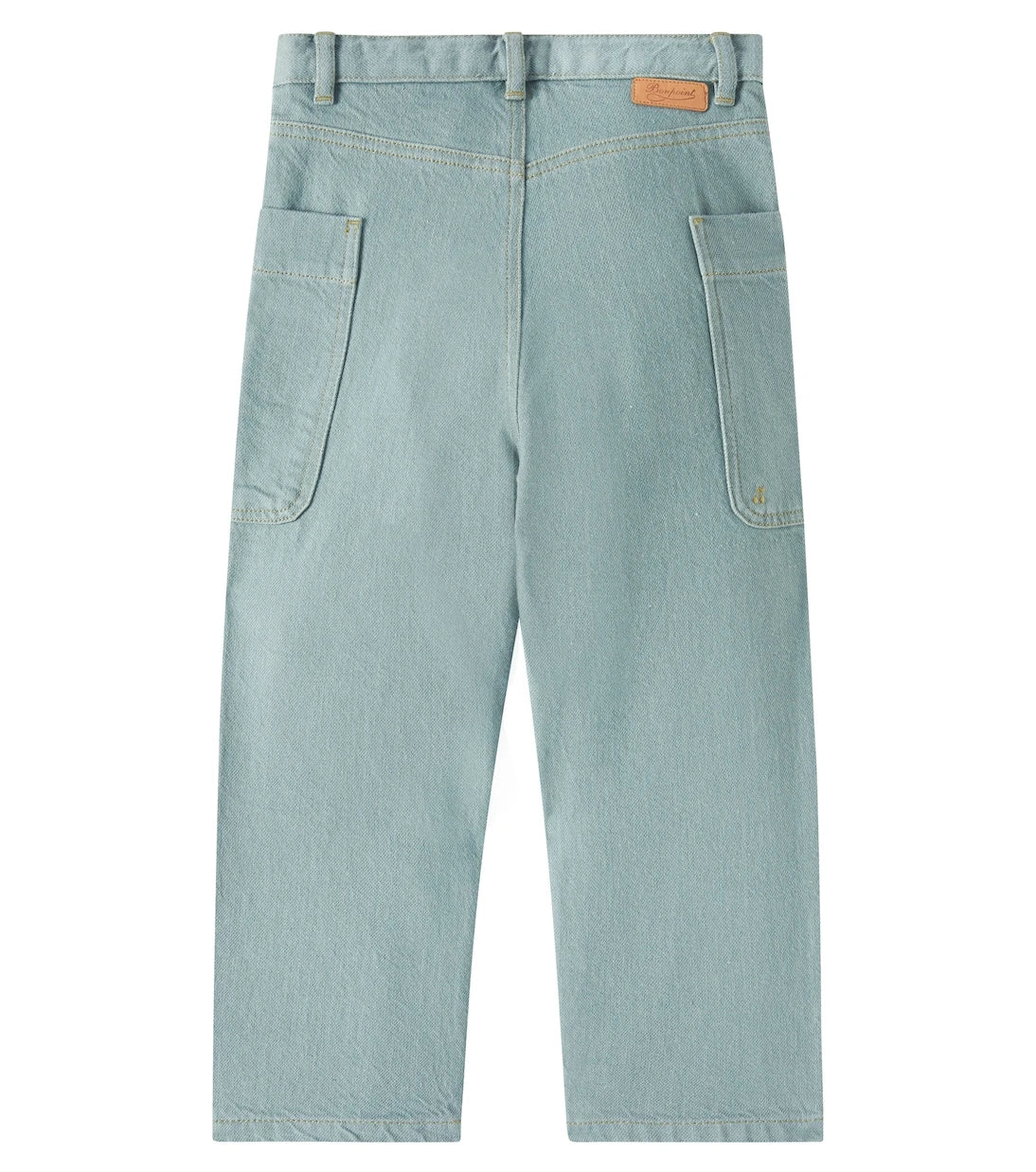 Bonpoint - Looping wide-leg jeans
