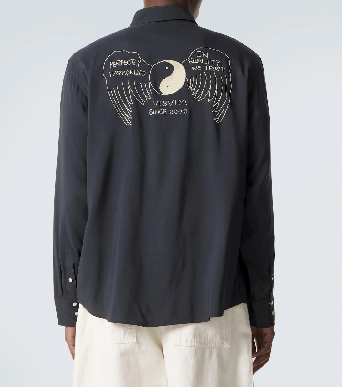 Visvim - قميص فور كورنرز من الكانفاس