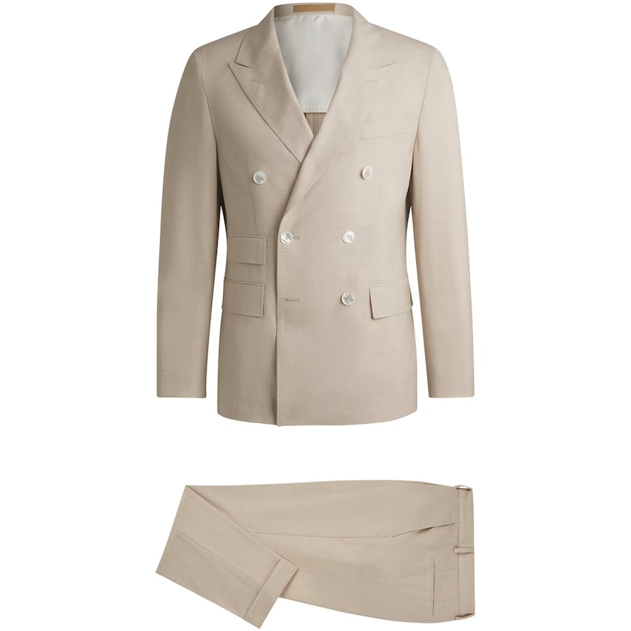 BOSS Virgin Wool-Silk 2-Piece Suit