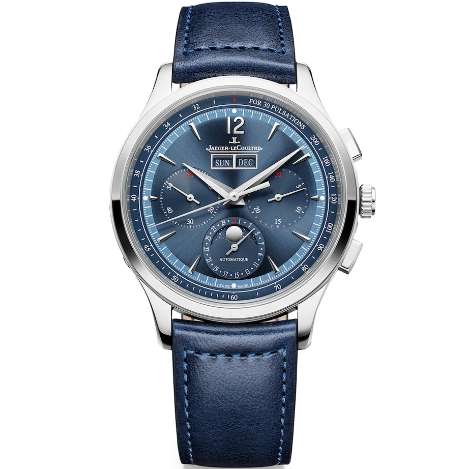 Stainless Steel Master Control Chronograph Calendar Watch 40mm