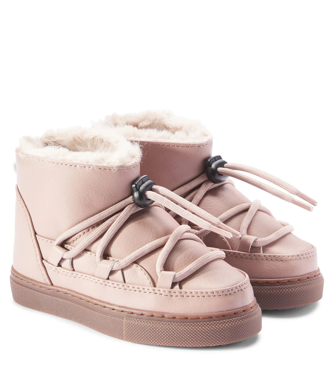 Inuikii Kids - Grape faux leather snow boots