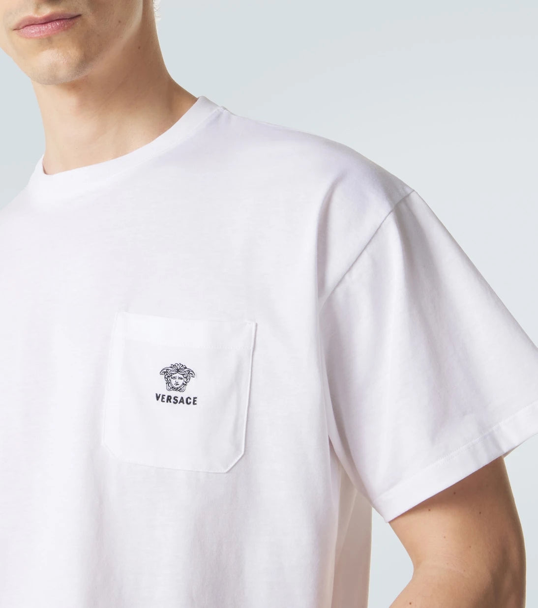 Versace - Medusa cotton jersey T-shirt