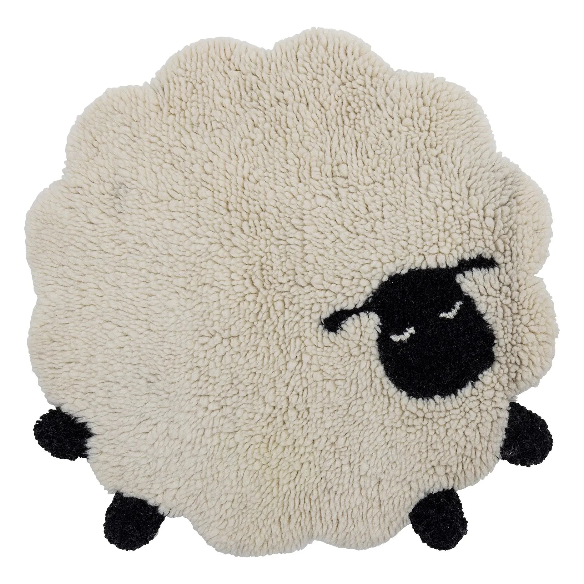 Bloomingville Mini - Dolly rug | White