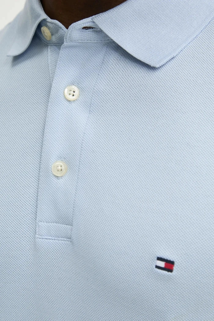 Памучна тениска с яка Tommy Hilfiger