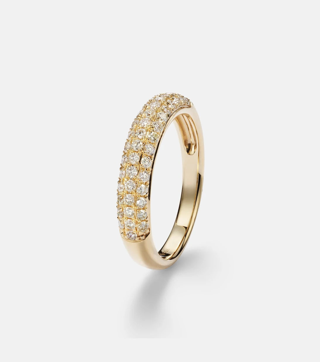 Persée - 18kt gold ring with diamonds