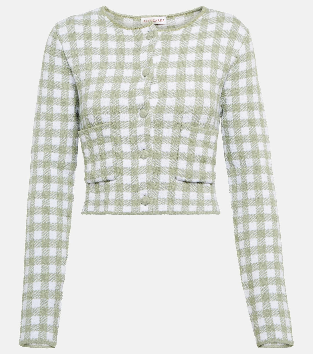 Altuzarra - Flicker checked cardigan