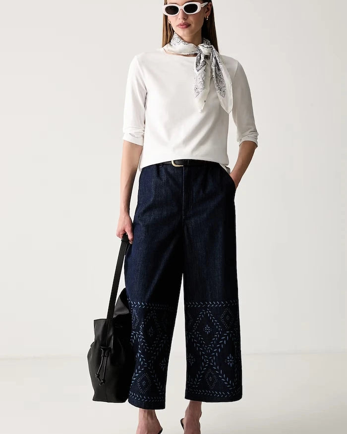 Weekend Max Mara uzun kollu kadın bluzu, pamuk ve elastanlı WKDMULTIA