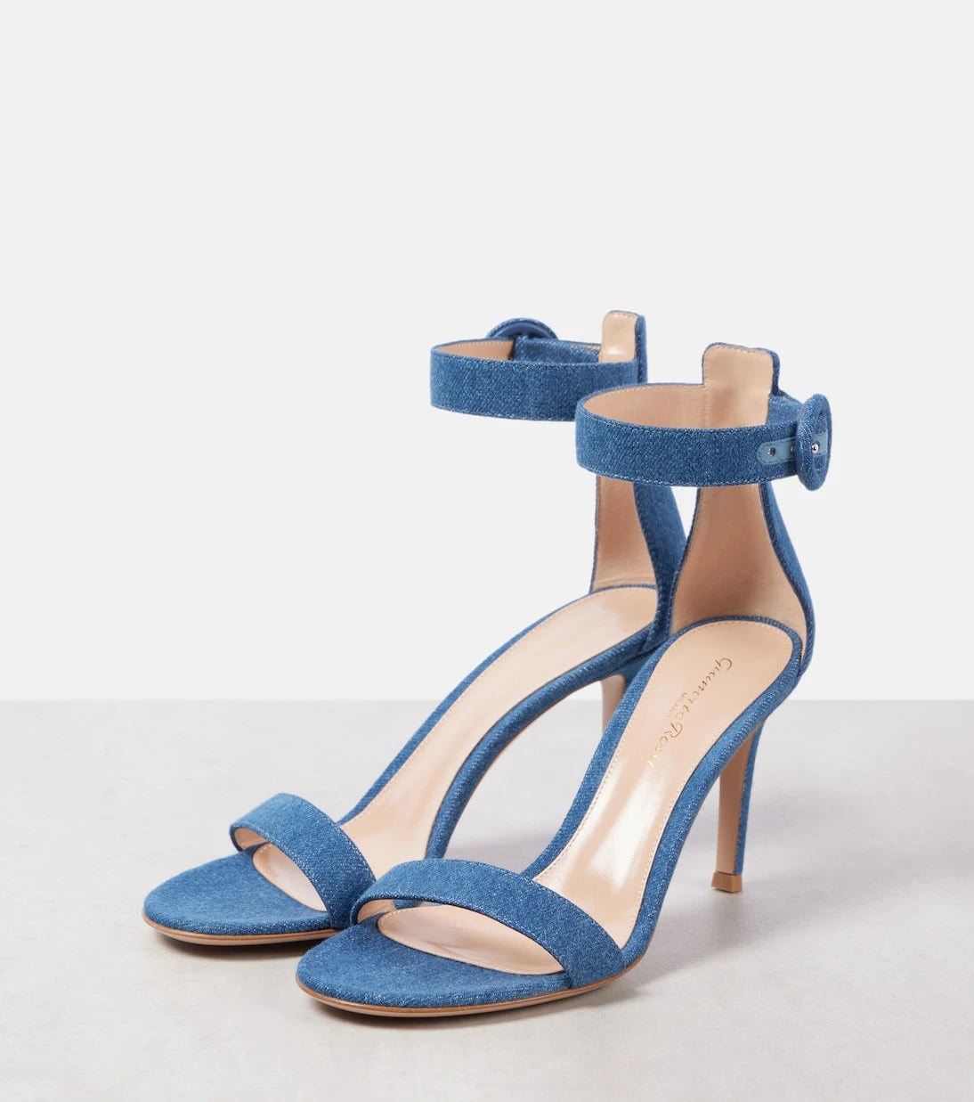 Gianvito Rossi - Portofino 85 denim sandals