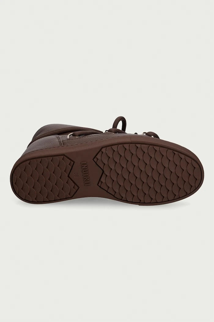 Inuikii Full Leather Wedge Kadın Deri Kar Botu