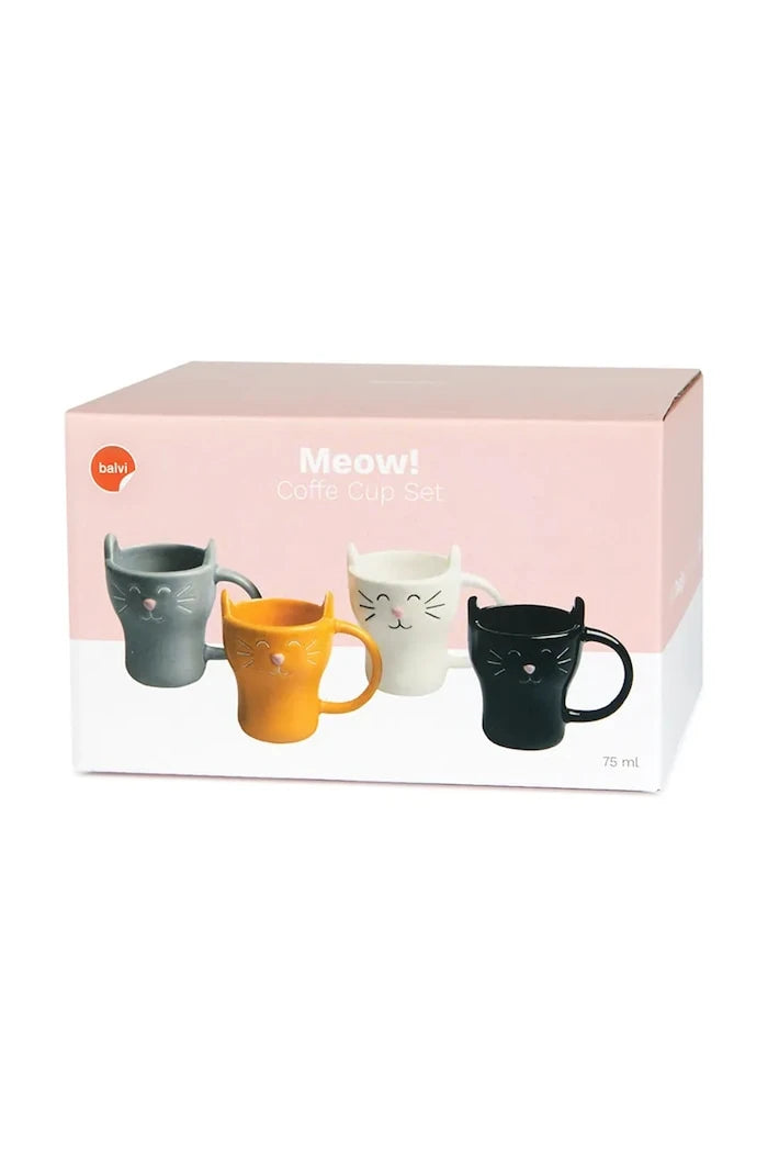 Balvi porselen seramikten kupa seti 90 ml