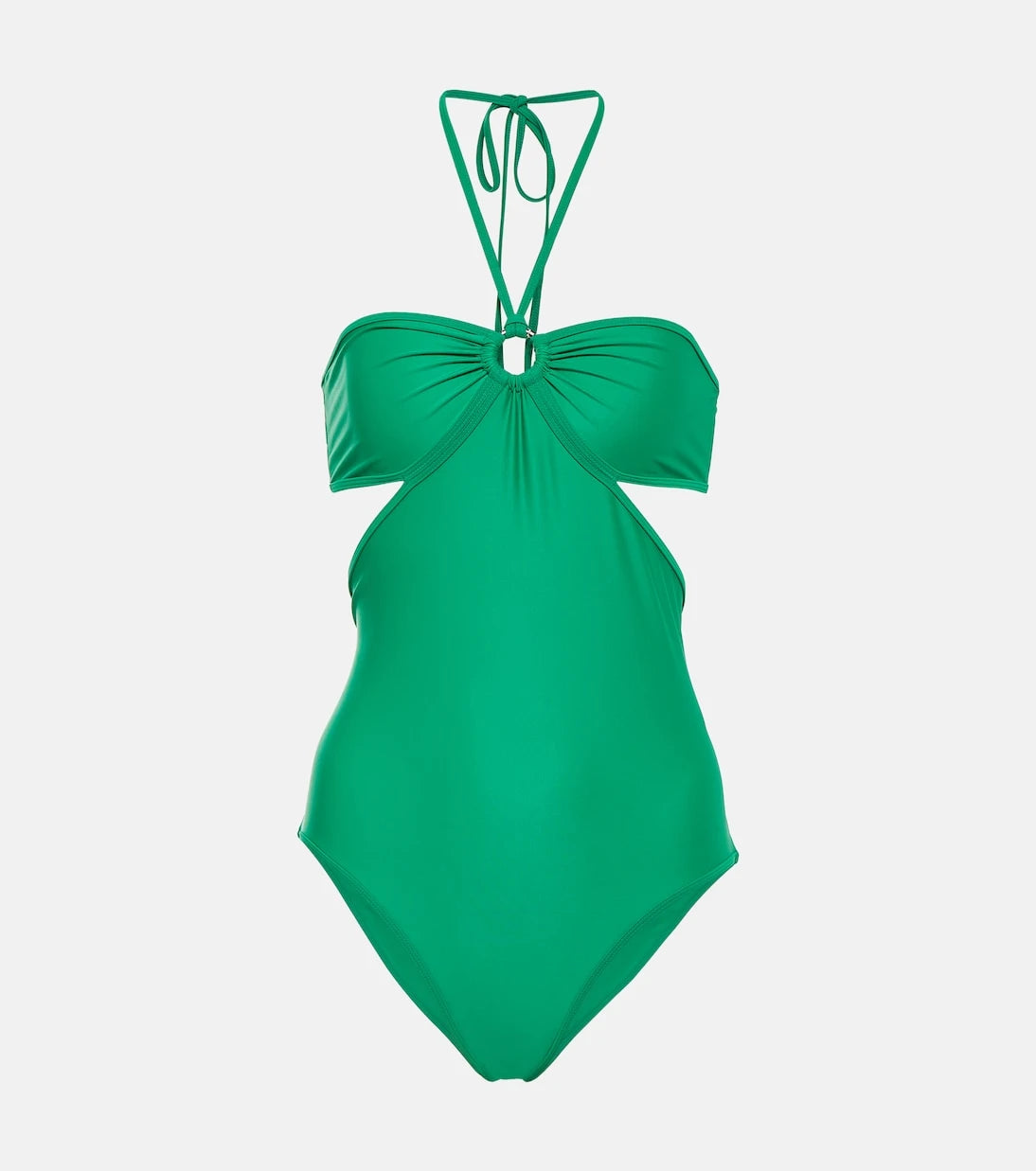 Rabanne - Halterneck swimsuit