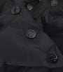 Moncler Black Down Litte Long Coat