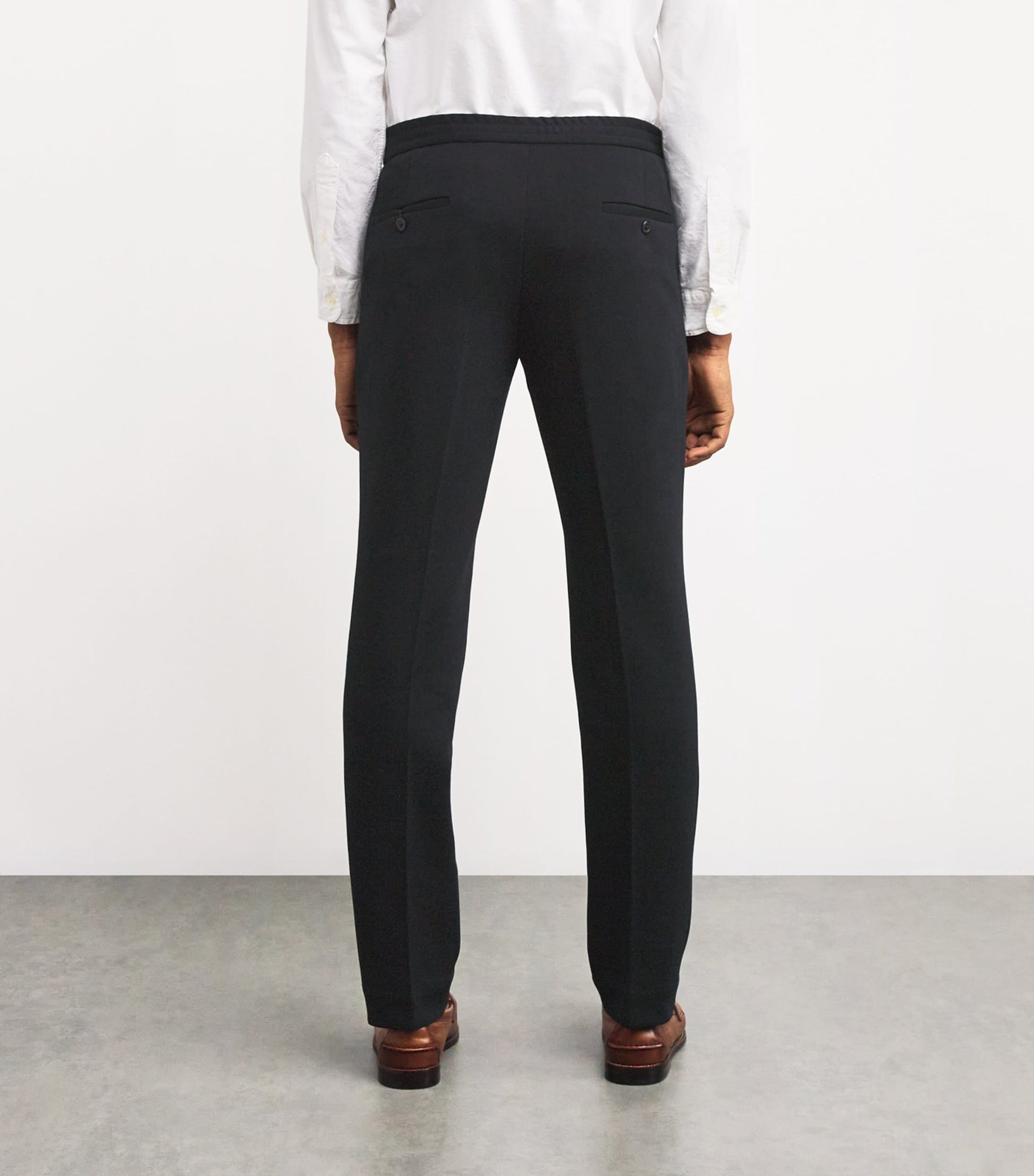 Double-Knit Tailored Trousers