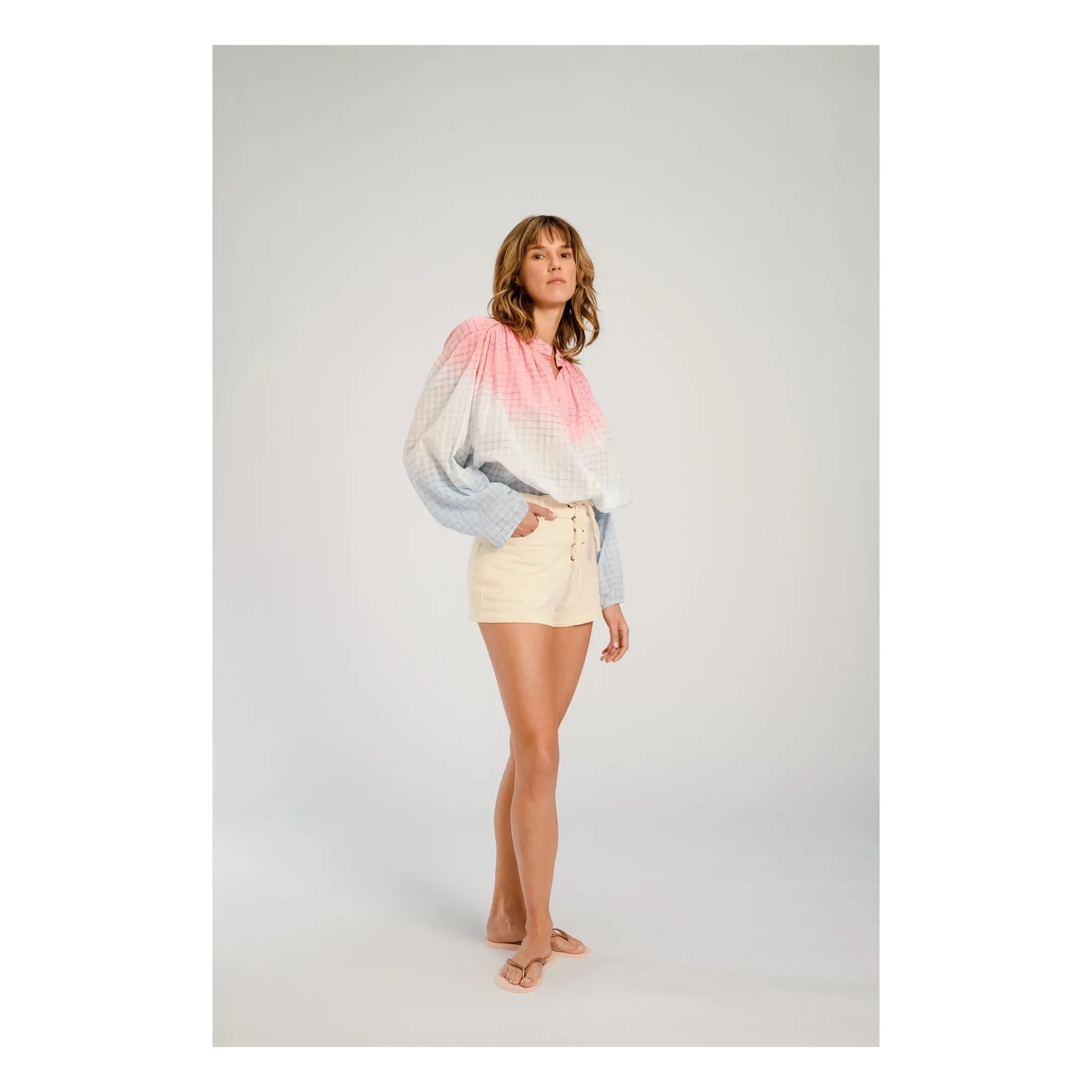 Virginie de Vinster - Himi blouse | Red