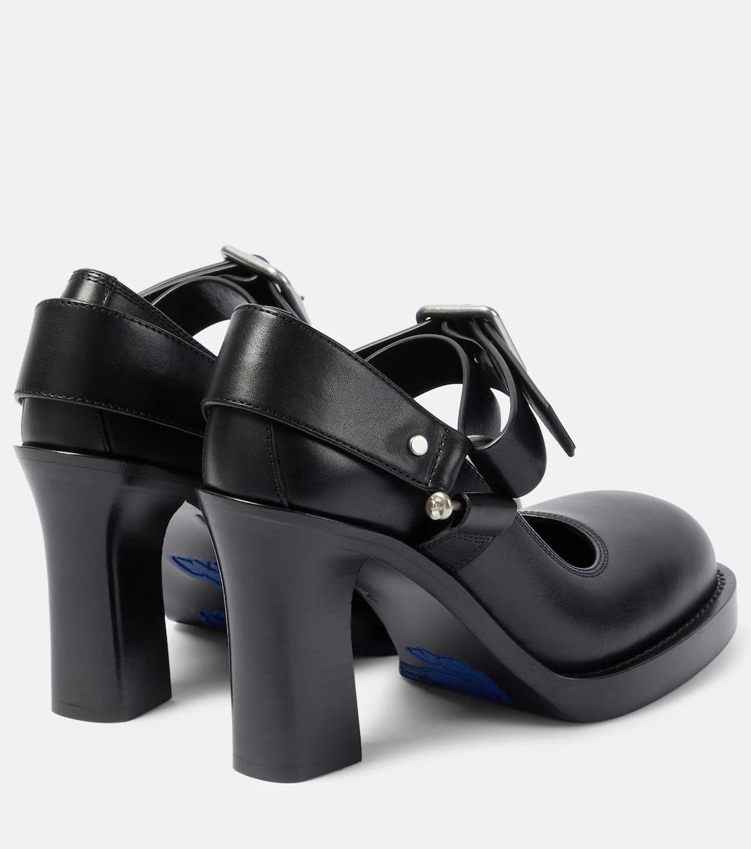 Burberry - 85 leather pumps