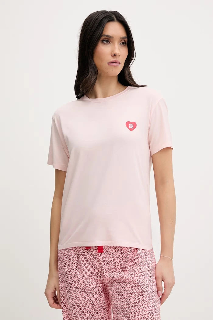 HUGO kadın modal tişört CASUAL T-SHIRT