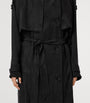 Black Linnie Trench Coat
