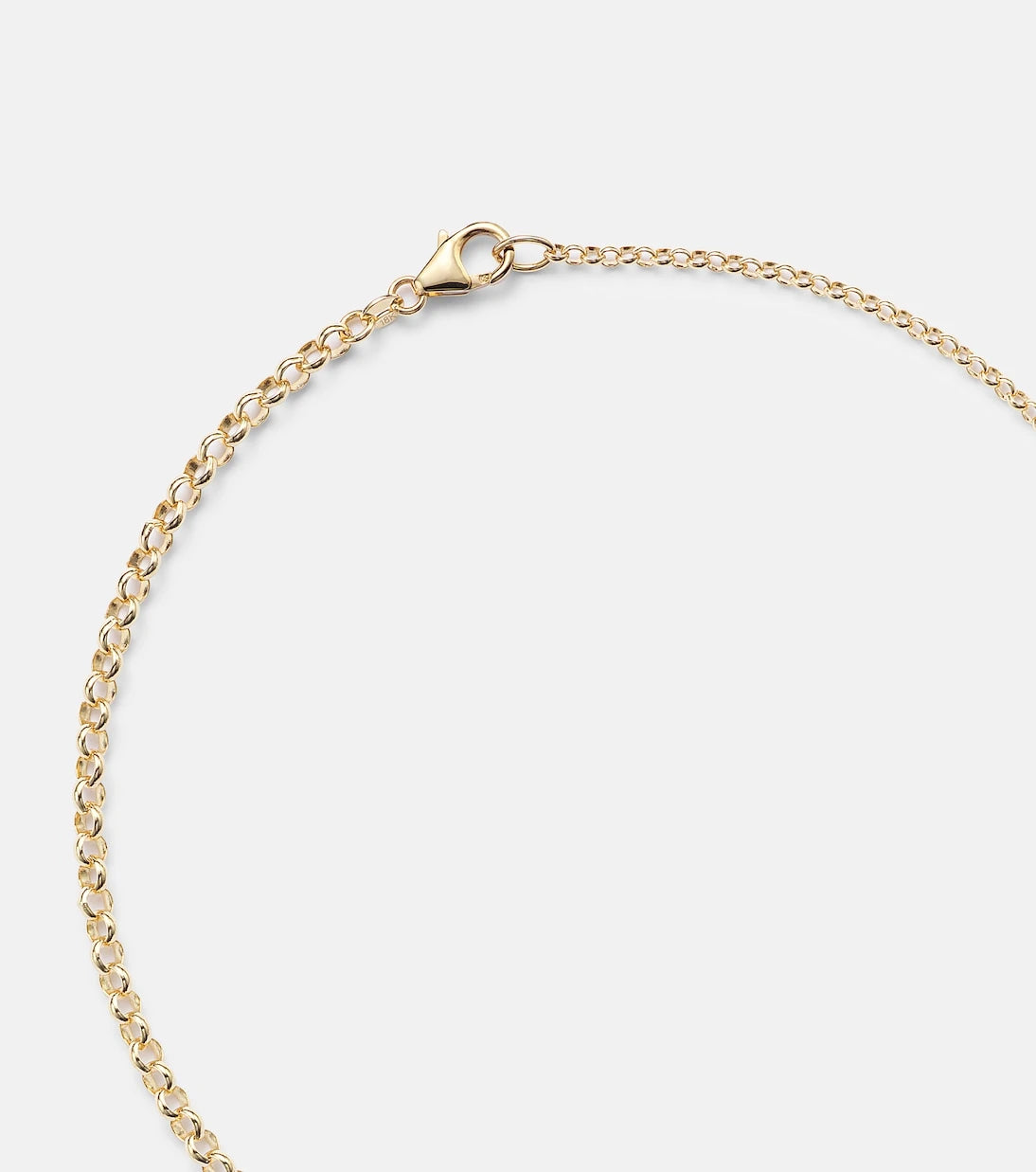 FoundRae - Radiating Heart 18kt gold pendant necklace with diamonds