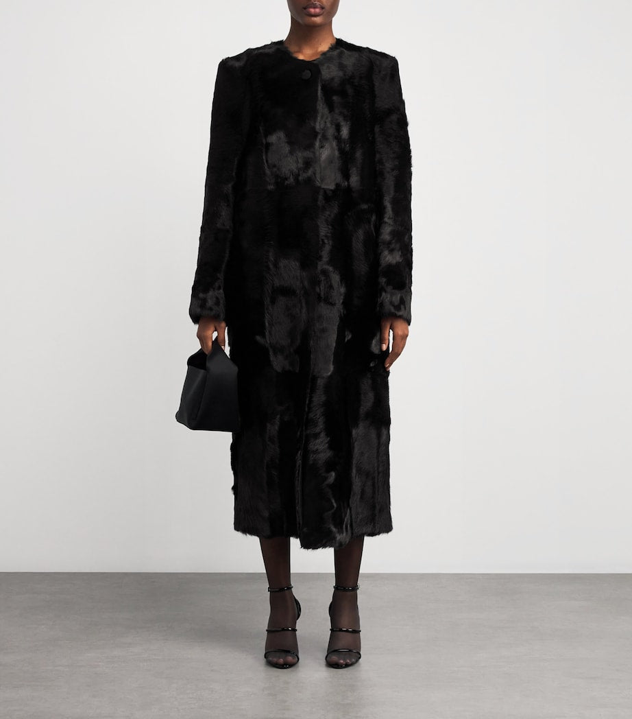Cowhide Hackney Car Coat